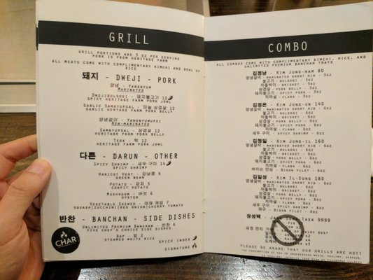 Menu photo 6 Char Korean Bar & Grill Atlanta, GA Menu photo 6 Char Korean Bar & Grill Atlanta, GA
