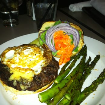 Toast - Sooo good, burger Madame w/grilled asparagus!! - Breakfast & Brunch Near Me - Birmingham, Michigan