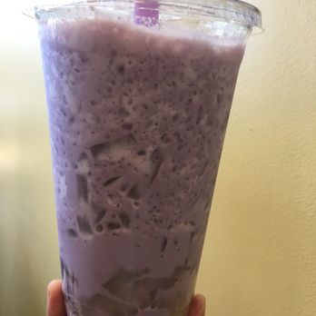 Miles Bistro - Taro Float with Jelly - Filipino Near Me - Milpitas, California Miles Bistro - Taro Float with Jelly - Filipino Near Me - Milpitas, California