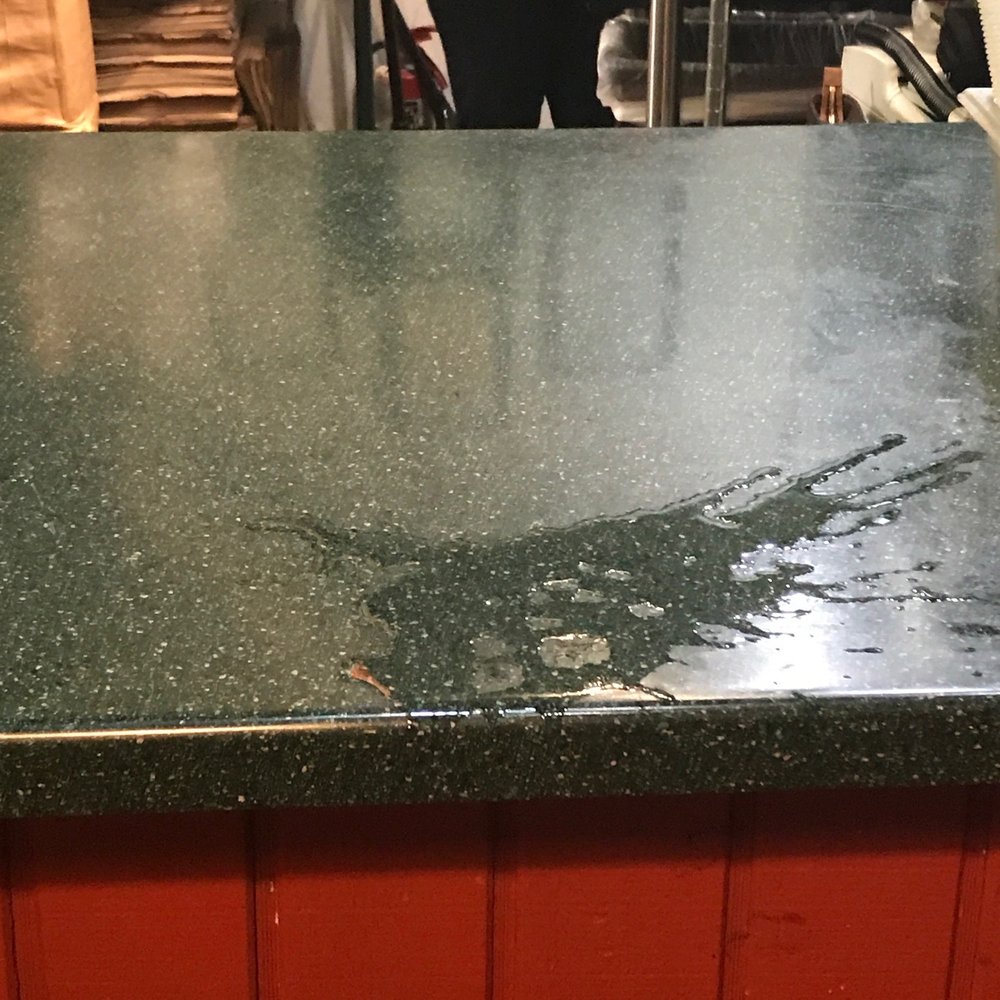 Wingstop - Soda spilled in the front ordering counter - Chicken Wings Near Me - Crowley, Texas