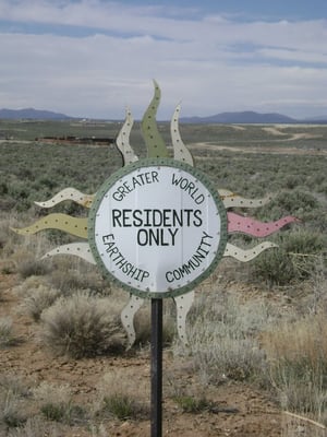 Earthship Visitor Center by null