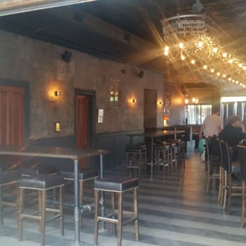 Talon Bar - from the outdoor patio looking in - Bars Near Me - Brooklyn, New York