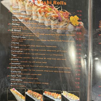 Sushi Paradise - Menu - Sushi Bars Near Me - Sacramento, California