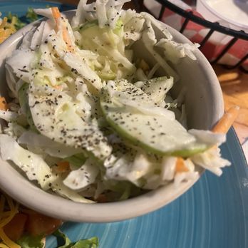 Twisted Fisherman - Coleslaw with sliced Granny Smith apples, YUM! - Seafood Near Me - Milwaukee, Wisconsin Twisted Fisherman - Coleslaw with sliced Granny Smith apples, YUM! - Seafood Near Me - Milwaukee, Wisconsin
