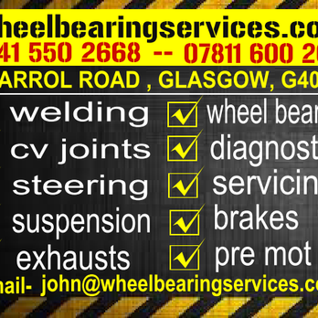 Wheelbearing Services - Auto Repair Near Me - Glasgow, GLG