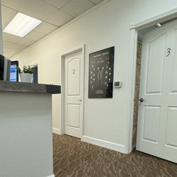 Intero Chiropractic - Their unfinished office with no branding or signage.