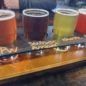 Grand Canyon Brewing & Distillery - Flight - Brewpubs Near Me - Page, Arizona Grand Canyon Brewing & Distillery - Flight - Brewpubs Near Me - Page, Arizona