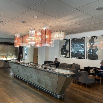 British Airways Galleries First - Part of the beverage selection area - Airport Lounges Near Me - London, XGL