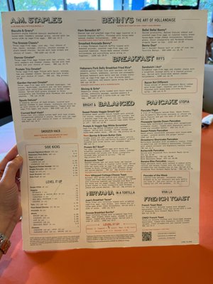 Menu photo 2 Snooze, an A.M. Eatery Houston, TX Menu photo 2 Snooze, an A.M. Eatery Houston, TX