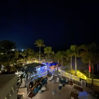 Bellwether Beach Resort - Views from our room of Bongos restaurant - Resorts Near Me - St. Pete Beach, Florida