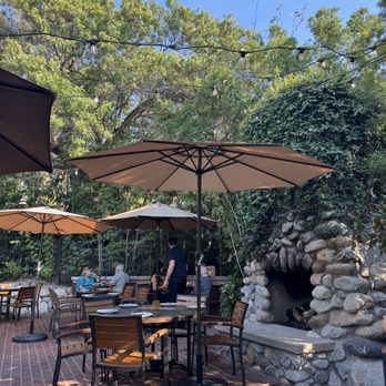 The Raymond 1886 - One side of the outdoor seating - New American Near Me - Pasadena, California