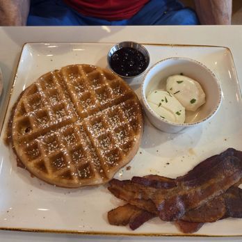 First Watch - Waffle, bacon and poached eggs - Breakfast & Brunch Near Me - Phoenix, Arizona First Watch - Waffle, bacon and poached eggs - Breakfast & Brunch Near Me - Phoenix, Arizona