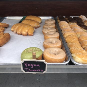 Crafted Donuts - Took the second last vegan matcha donut, both vegan donuts were cake donuts - Donuts Near Me - Los Angeles, California Crafted Donuts - Took the second last vegan matcha donut, both vegan donuts were cake donuts - Donuts Near Me - Los Angeles, California