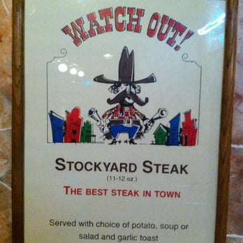 Steer'n Stein - Stockyard Steak Poster - Steakhouses Near Me - Moreno Valley, California