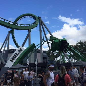 The Incredible Hulk Coaster - Amusement Parks Near Me - Orlando, Florida