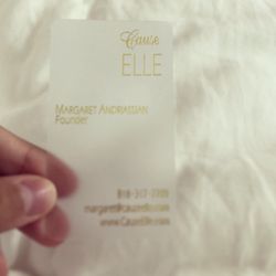 Ultimate Business Cards - Translucent / frosted business card with metallic gold print