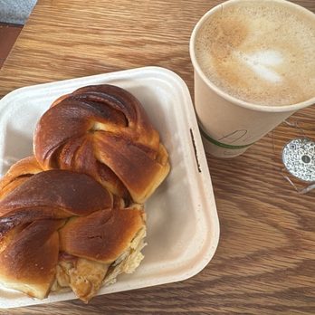 Spiga - Guava bread, latte - Cafes Near Me - San Juan, Puerto Rico