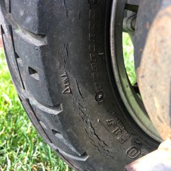 Stamford Motorsports - Bad tire when I arrived. I was forced to ride it home, SM refused to replace the tire. Prick!