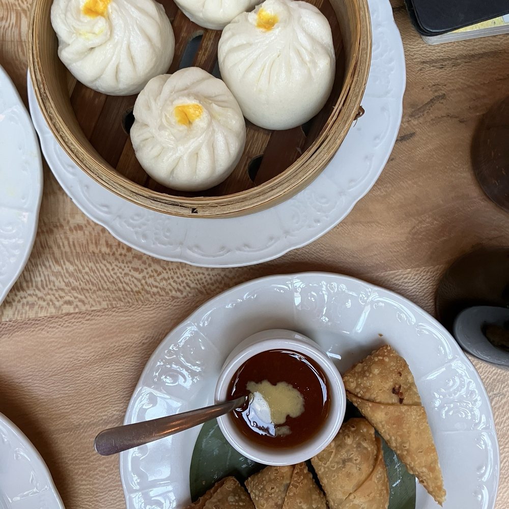 Brewery Bhavana - Curry chicken bao and egg rolls - Dim Sum Near Me - Raleigh, North Carolina