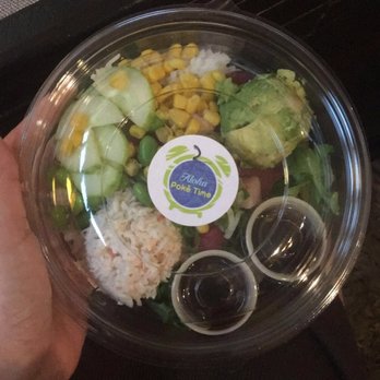 Poke Time - Large bowl (3 scoops of protein instead of 2 like the regular bowl) - Poke Near Me - Plano, Texas Poke Time - Large bowl (3 scoops of protein instead of 2 like the regular bowl) - Poke Near Me - Plano, Texas