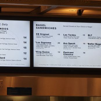 El Bagel - Menu - Bagels Near Me - Las Vegas, Nevada