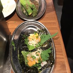 Futago HK大阪燒肉 - We also grilled the asparagus and it's awesome!!!