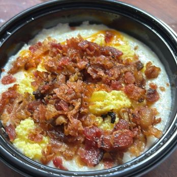 Ellianos Coffee - Perry - Bacon egg and cheese grits - Coffee & Tea Near Me - Perry, Florida