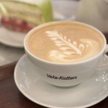 Vete-Katten - 10.3.22 vanilla latte and princess cake - Bakeries Near Me - Stockholm, Alberta Vete-Katten - 10.3.22 vanilla latte and princess cake - Bakeries Near Me - Stockholm, Alberta