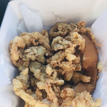 Cooke's Seafood - Clam roll. - Seafood Near Me - Orleans, Massachusetts