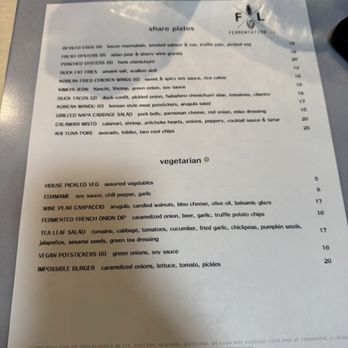 Fermentation Lab - Menu - Cocktail Bars Near Me - San Francisco, California Fermentation Lab - Menu - Cocktail Bars Near Me - San Francisco, California