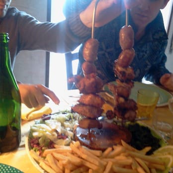 Alessandro Al Campanile - La Grigliata di carne si presenta così! :) - Italian Near Me - Sant'Oreste, RM