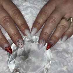 Full set w/ nail art
