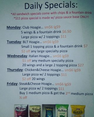 Menu photo 2 Village Pizza Blakely, GA