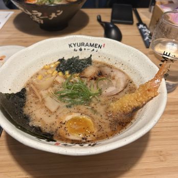 Kyuramen - Union Square - (3) Mega Ramen (3) - Ramen Near Me - New York, New York