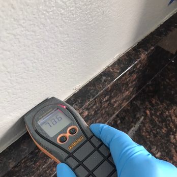 Quantum water damage - Height moisture content detected! - Damage Restoration Near Me
