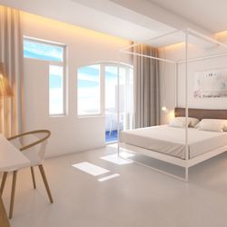 Califórnia Urban Beach Hotel - Quarto Duplo L | L Duplo Room