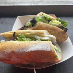 My delicious mushroom sandwich.