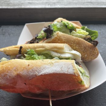 Tiger Lily Café - My delicious mushroom sandwich. - Cafes Near Me - Port Jefferson, New York