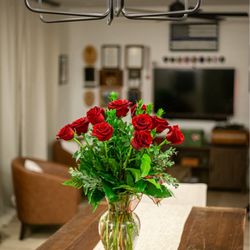 Premium Dozen Red Roses