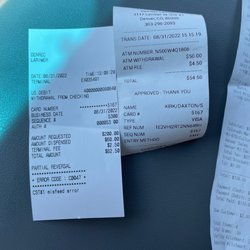 Denver Recreational - 7.50 in ATM fee's