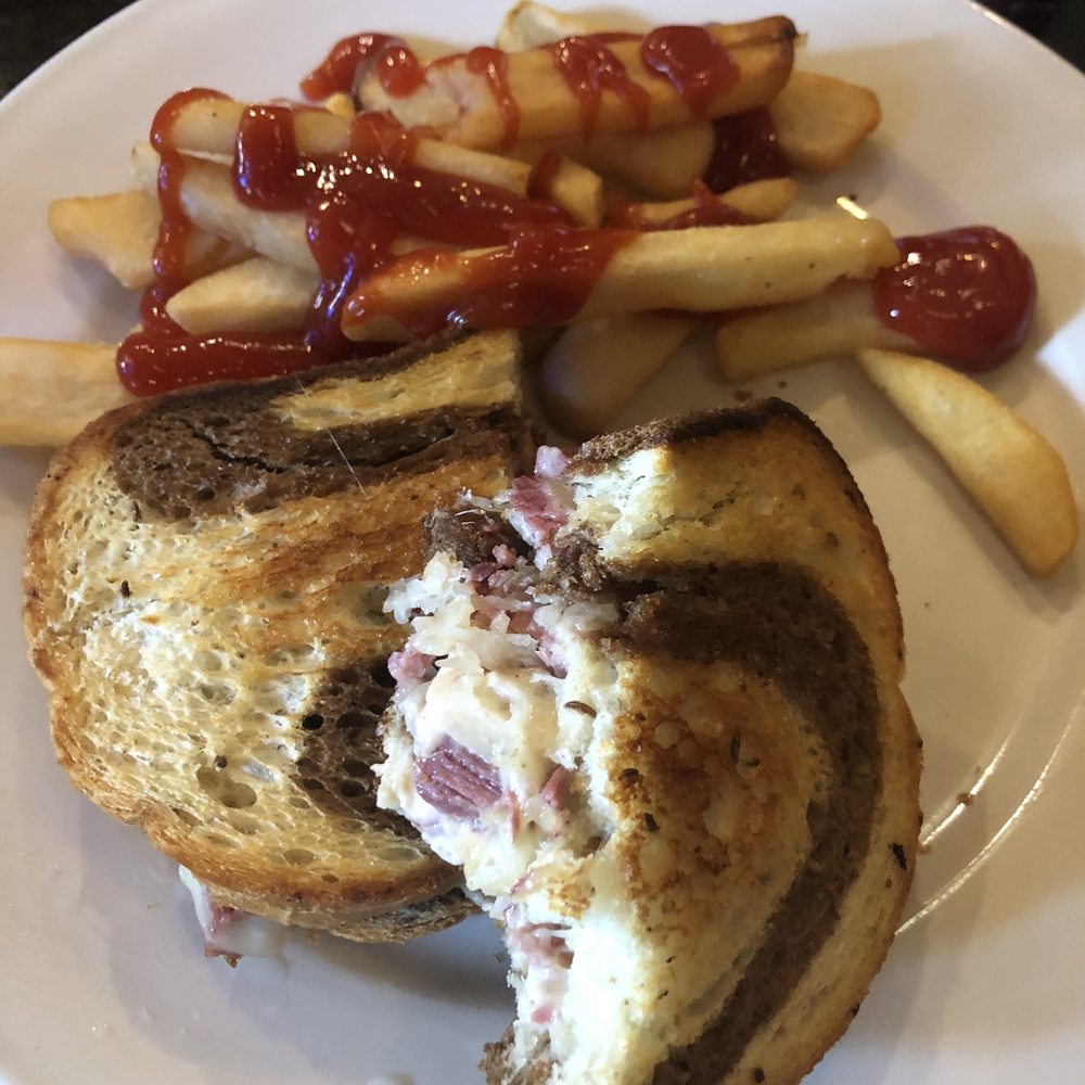 Hibernian Restaurant & Pub - Reuben Sandwich with perfectly cooked, almost burn your mouth fries (in a good way). - Irish Near Me - Raleigh, North Carolina Hibernian Restaurant & Pub - Reuben Sandwich with perfectly cooked, almost burn your mouth fries (in a good way). - Irish Near Me - Raleigh, North Carolina