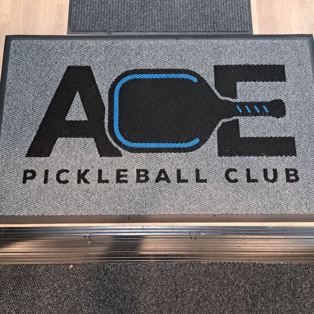 Ace Pickleball Club - ACE doormat - Pickleball Near Me - Folsom, California Ace Pickleball Club - ACE doormat - Pickleball Near Me - Folsom, California