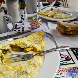 Liberty Restaurant - Denver omelet with grits was great. The coffee was delicious!