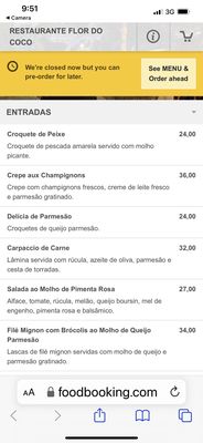 Menu photo 5 Bistro Flor de Coco Amparo, PE