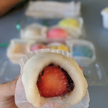 Two Ladies Kitchen - Strawberry mochi - Bakeries Near Me - Hilo, Hawaii