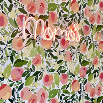 Momo's Gourmet Cheesecake - LOVE this vibrant and colorful wall in the shop. - Desserts Near Me - Orem, Utah