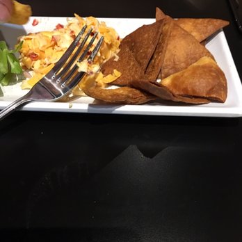 Meat 'n Greet - Pimiento cheese plate. They submitted Fritos for burnt chips when requested. - Burgers Near Me - Newnan, Georgia Meat 'n Greet - Pimiento cheese plate. They submitted Fritos for burnt chips when requested. - Burgers Near Me - Newnan, Georgia
