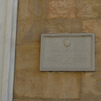 Cappelle Medicee - Signage - Art Museums Near Me - Florence, FI