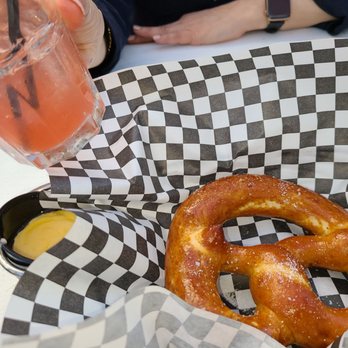 Der Wolf - Pretzel with beer cheese - Beer Bar Near Me - Pasadena, California Der Wolf - Pretzel with beer cheese - Beer Bar Near Me - Pasadena, California