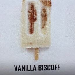 Vanilla Biscoff popsicle